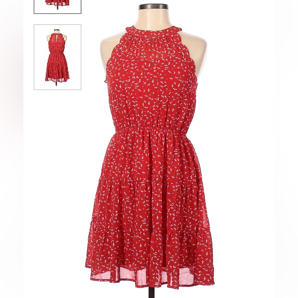 Monteau Red Dress